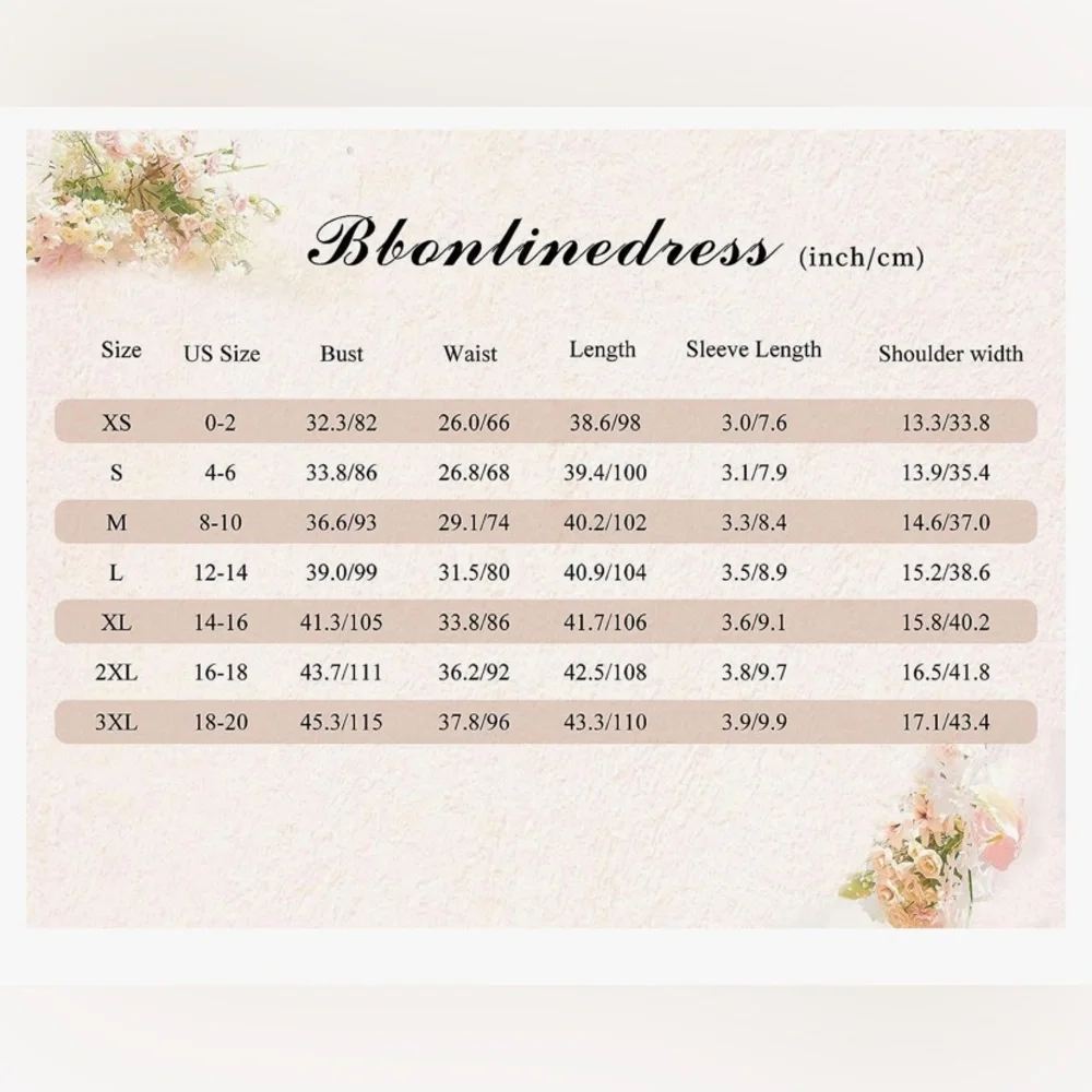 NWOT - Bbonlinedress Women Short 1950s Retro Vintage Cocktail Party Swing Dress - Picture 5 of 5